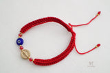 Saint Benedict Evil Eye Protection Bracelet - Shop Cosmic Healing