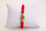 Saint Benedict Knotted Bracelet- Colombian Thread - Shop Cosmic Healing