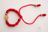 Saint Benedict Knotted Bracelet- Colombian Thread - Shop Cosmic Healing