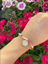 Saint Benedict Pearl Bracelet - Shop Cosmic Healing