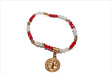 Saint Benedict Pearl Bracelet - Shop Cosmic Healing