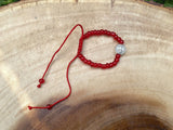 Saint Benedict Red Bead Bracelet- Children's - Shop Cosmic Healing