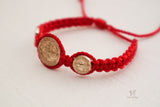 Saint Benedict Triple Medal Protection Bracelet - Shop Cosmic Healing