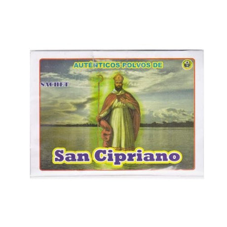 Saint Cipriano (San Cipriano) Sachet Powder to reconcile a lost love or to seek harmony in a relationship, help with magic - Shop Cosmic Healing