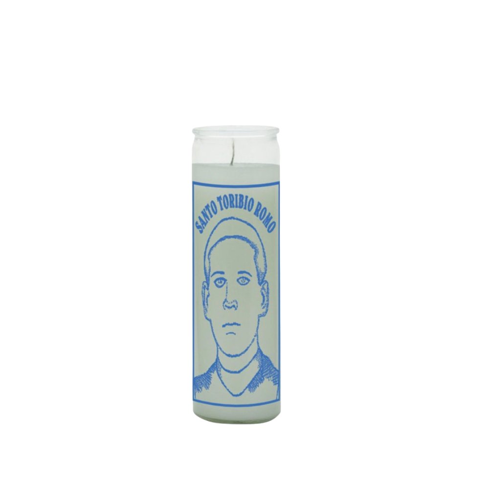 Saint Toribio (Santo Toribio Romo) Candle- White for any special immigration/ request - Shop Cosmic Healing