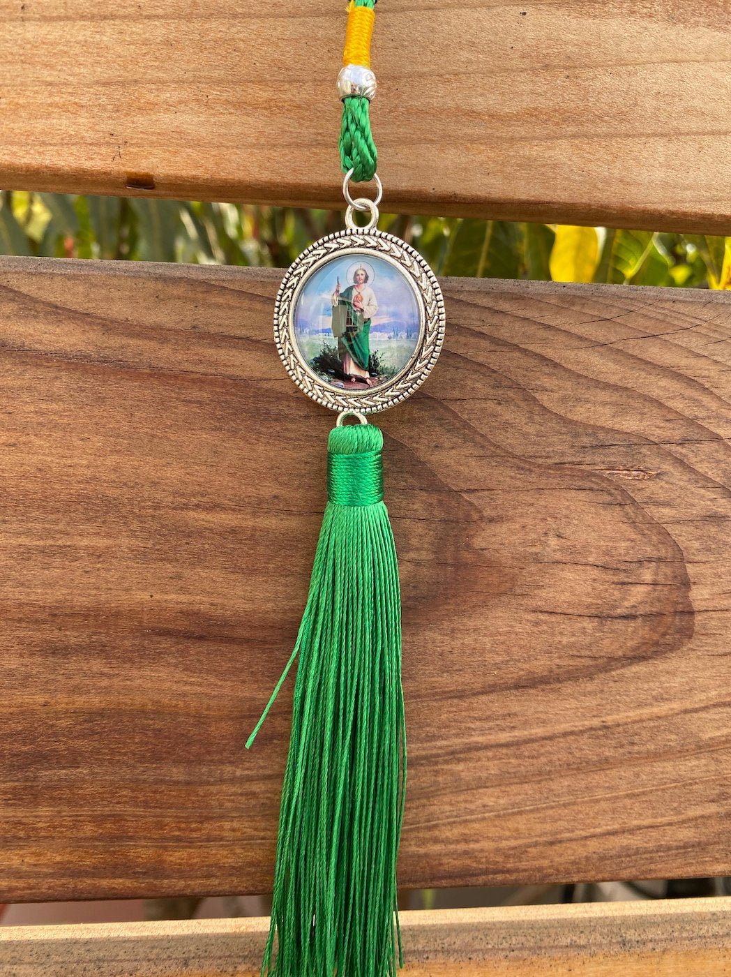 San Judas Blessing Charm for Home or Auto - Shop Cosmic Healing