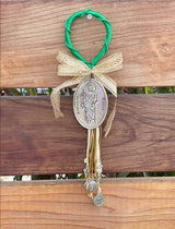 San Judas Medal Home Blessing Charm - Shop Cosmic Healing