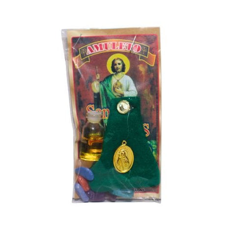 San Judas Money Drawing Amulet - Spanish Only - Shop Cosmic Healing