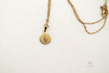 Dainty Saint Jude Medal Necklace in Gold Plated