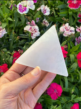 Selenite Triangle - Shop Cosmic Healing