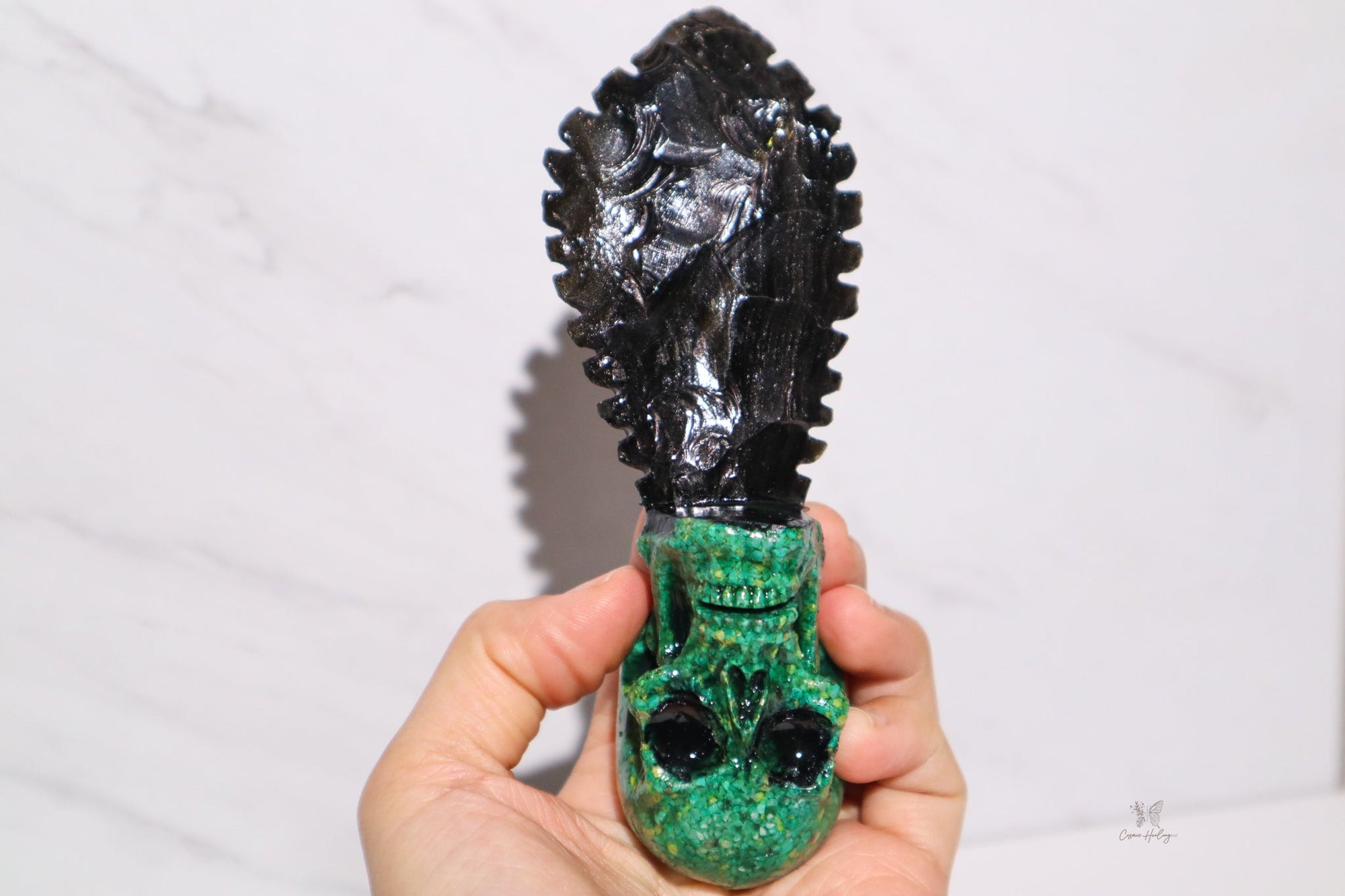 Skeleton Face Ceremonial Dagger - Shop Cosmic Healing