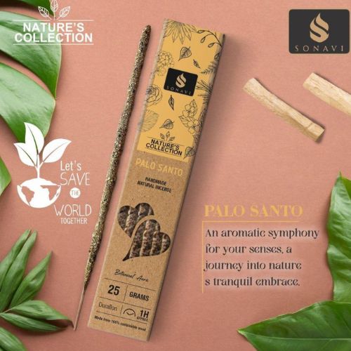 Sonavi Nature’s Collection: Palo Santo Incense Sticks 25 grams (Incienso Palo Santo) for love, psychic powers, love, divination, protection, romantic dreams - Shop Cosmic Healing