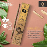 Sonavi Nature’s Collection: Palo Santo Incense Sticks 25 grams (Incienso Palo Santo) for love, psychic powers, love, divination, protection, romantic dreams - Shop Cosmic Healing