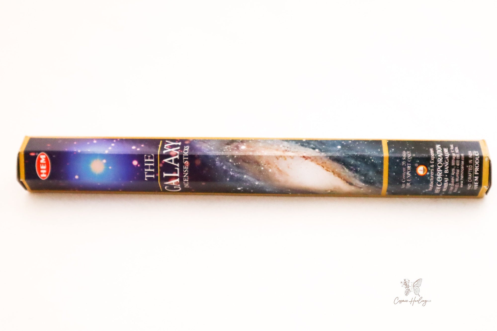 The Galaxy Incense 20 Sticks, HEM- to connect your mind, body, spirit with the ethereal energies - Shop Cosmic Healing