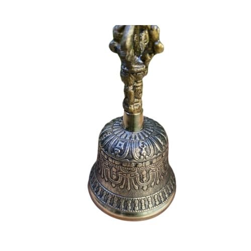 Tibetan Bell with Dorji 5" - Shop Cosmic Healing