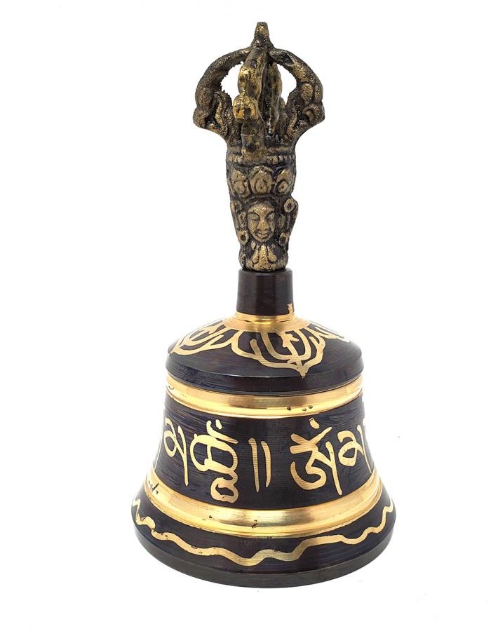 Tibetan Bell with striker 4.5&quot; - Shop Cosmic Healing