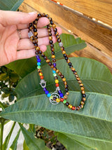 Tiger's Eye & Seven Chakra Stone Mala - Shop Cosmic Healing