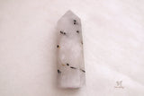 Tourmalinated Quartz Crystal Tower - Shop Cosmic Healing