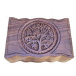 Tree of Life Wooden Box 4x6" - Shop Cosmic Healing