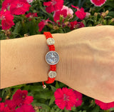 Tri-Medal San Benito Bracelet - Shop Cosmic Healing