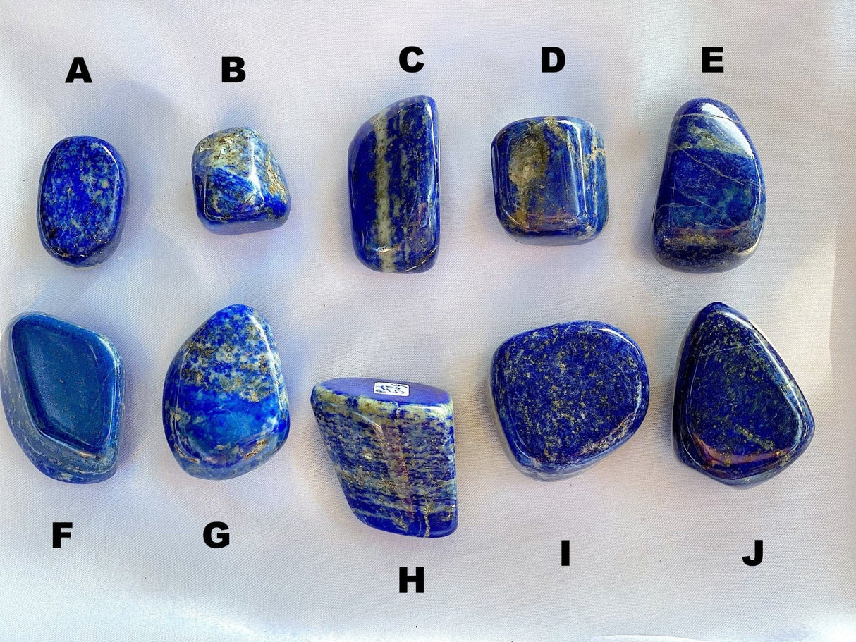 Tumbled Lapis Lazuli from Pakistan - Shop Cosmic Healing