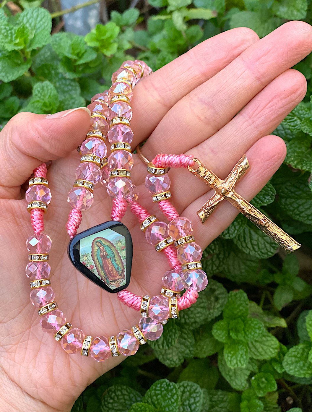 Virgen de Guadalupe Catholic Rosary - Shop Cosmic Healing