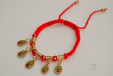 Virgen de Guadalupe Charm Bracelet 