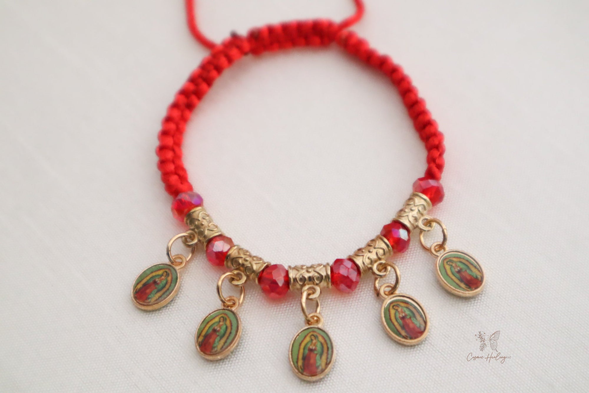 Virgen de Guadalupe Charm Bracelet - Shop Cosmic Healing