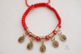 Virgen de Guadalupe religious charm bracelet