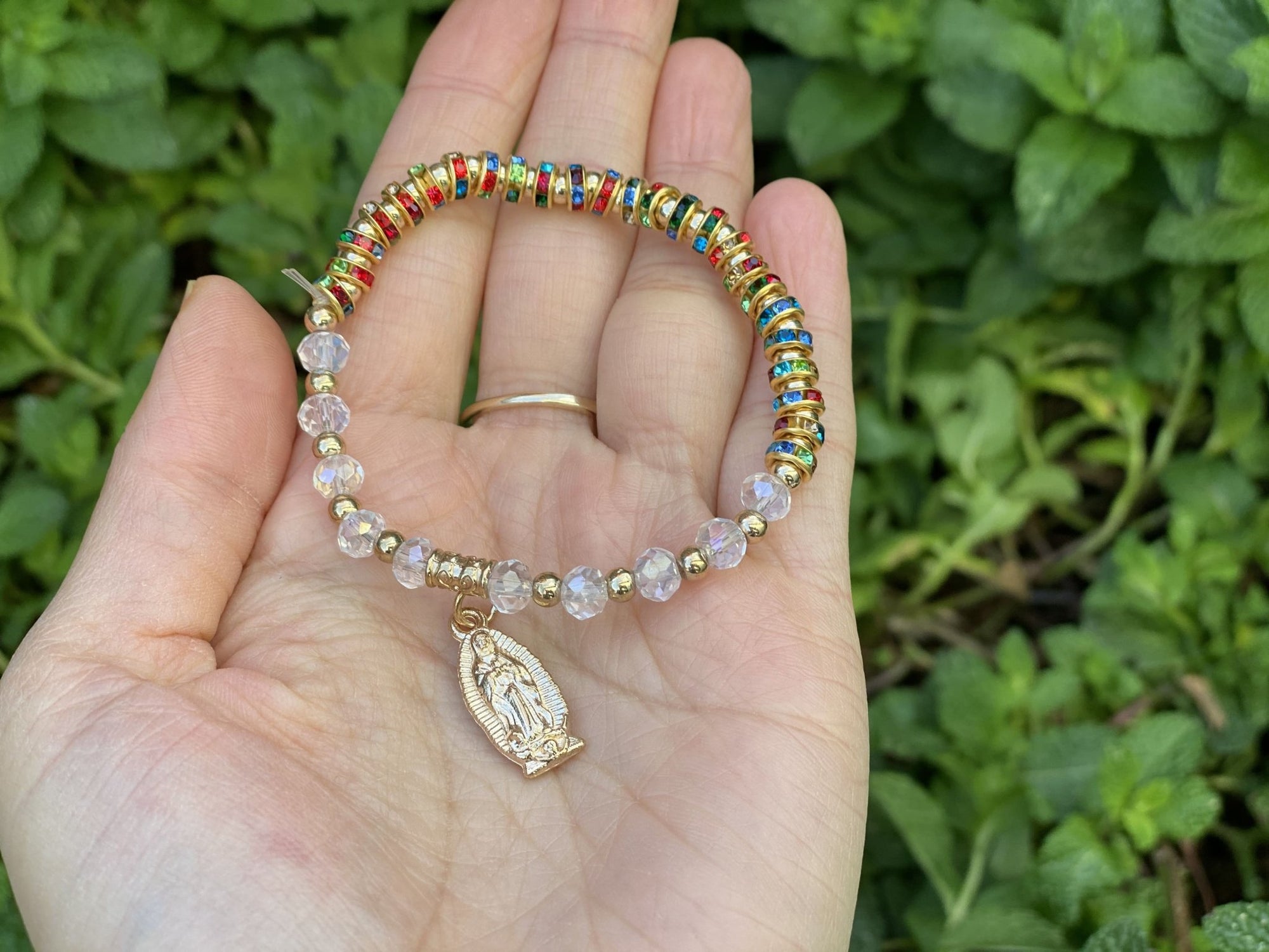 Virgencita Bracelet de Cristal - Shop Cosmic Healing