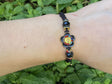 Virgin Guadalupe Black Pull Cord Charm Bracelet - Shop Cosmic Healing