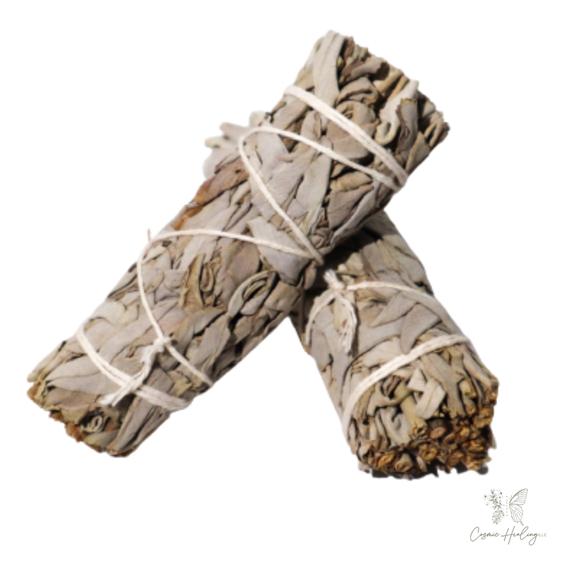 White Sage 4&quot; Bundle to cleanse negative energy from your home - Shop Cosmic Healing