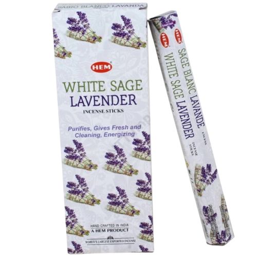 white sage and lavender incense - shop cosmic healing