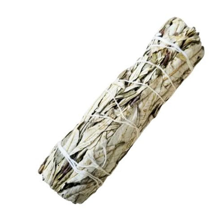 Yerba Santa (Holy Herb) Smudge Bundle Large 8" - 9 for honoring ancestors, protection and setting boundaries, aids in finding your self - Shop Cosmic Healing