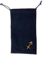 Zodiac Sign Tarot Deck & Oracle Card Drawstring Pouch/Bag - Shop Cosmic Healing