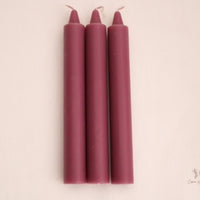 Chime Taper Candles 6" Assorted Colors