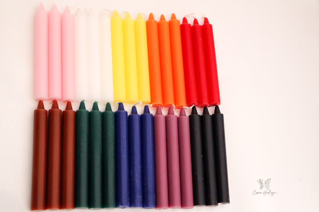 Chime Taper Candles 6" Assorted Colors