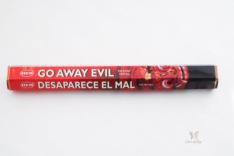 HEM Go Away Evil Incense| Desaparece El Mal Incensio