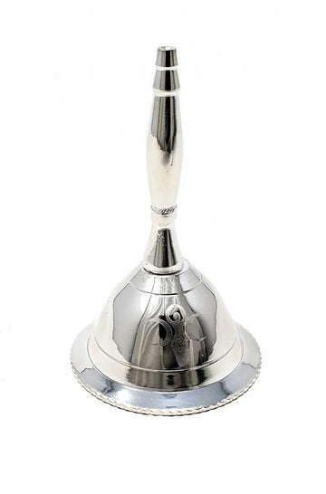 Goddess of Earth Silver Plated Altar Bell 3"