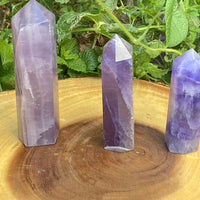 Natural Purple Fluorite Towers