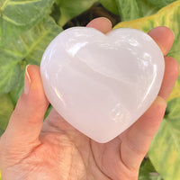 Mangano Calcite Puffy Heart From Pakistan