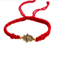 Hamsa Hand Red String Bracelet