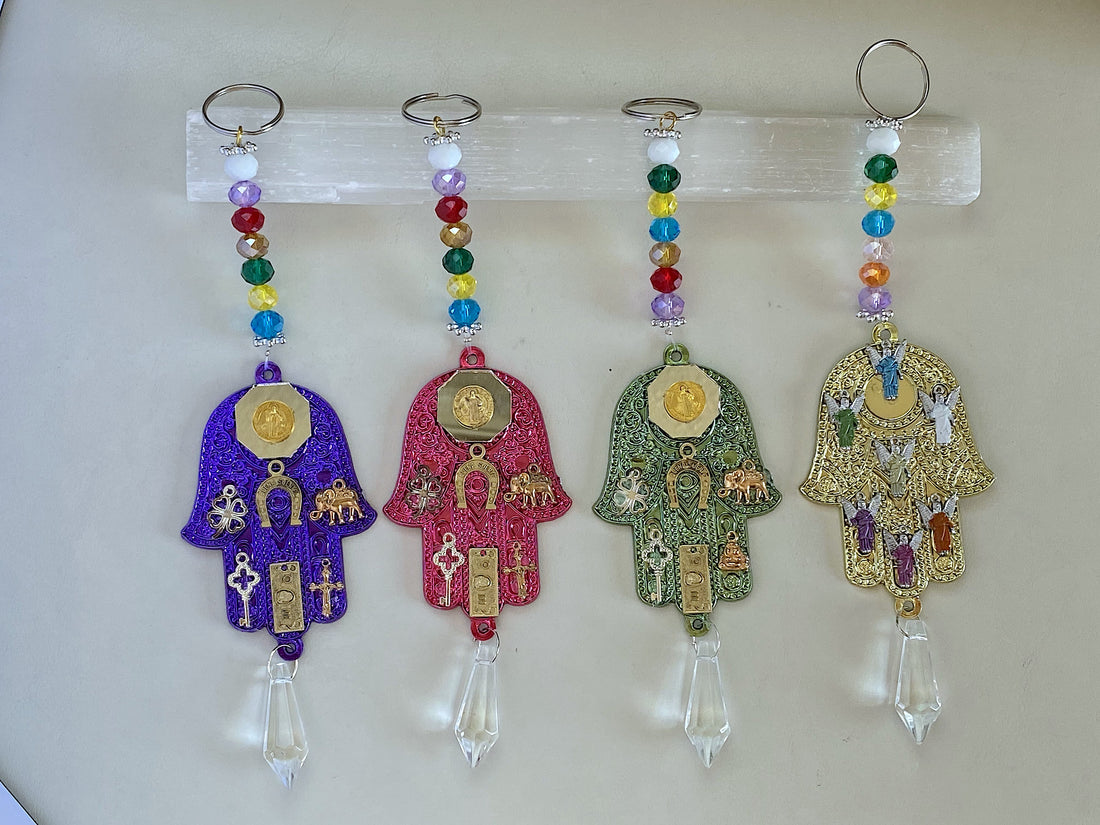 Hand of Hamsa Protection From Evil Eye Charm