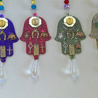 Hand of Hamsa Protection From Evil Eye Charm