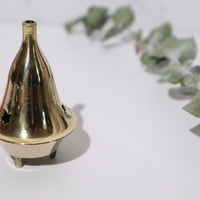 Mini Brass Incense Burner for Cone