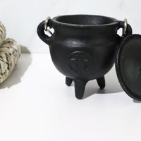 Mini Pentacle Cauldron With Lid