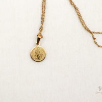Jackie San Judas Tadeo Good Fortune Necklace (Gold)