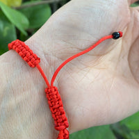 San Judas Red String Bracelet for Money Protection