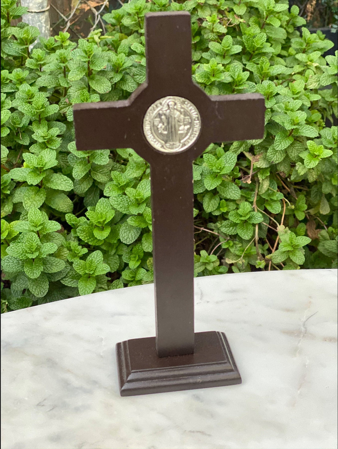 Jesus Crucifix with Saint Benedict Medal